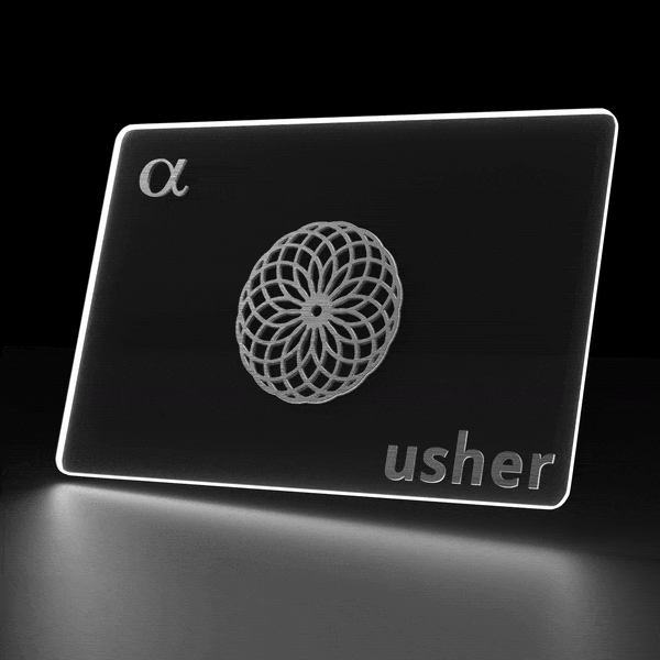Alpha Pass 2 usher alpha pass black